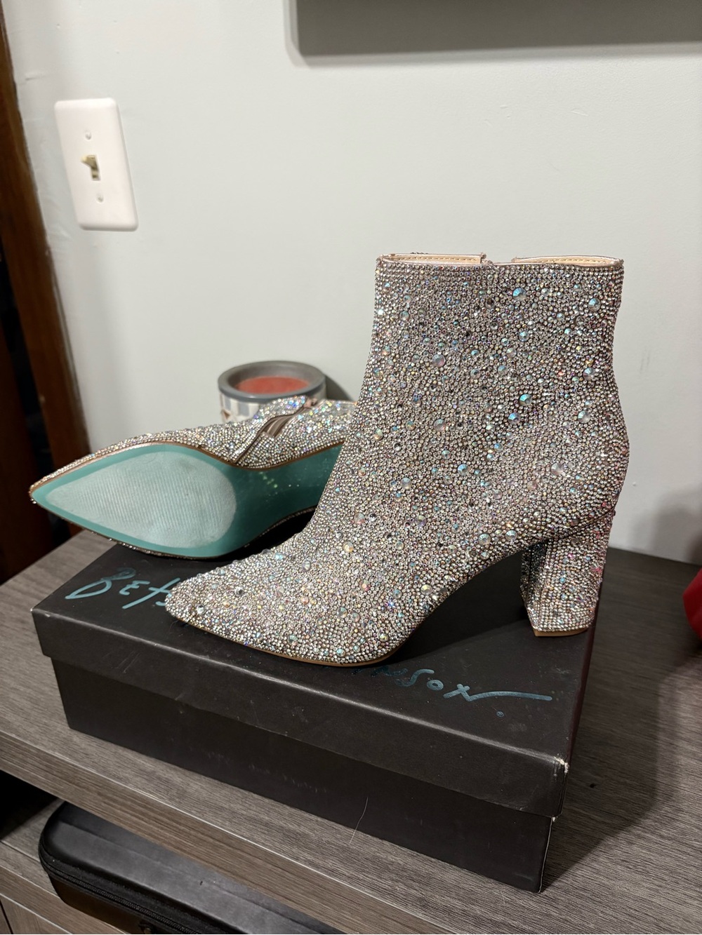 Sparkle boots!